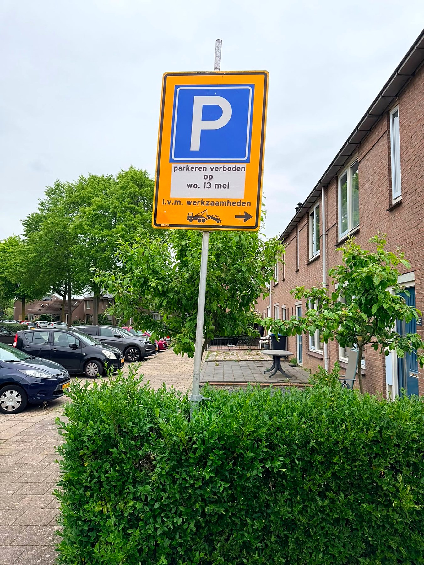 Bebording in Noord-Brabant